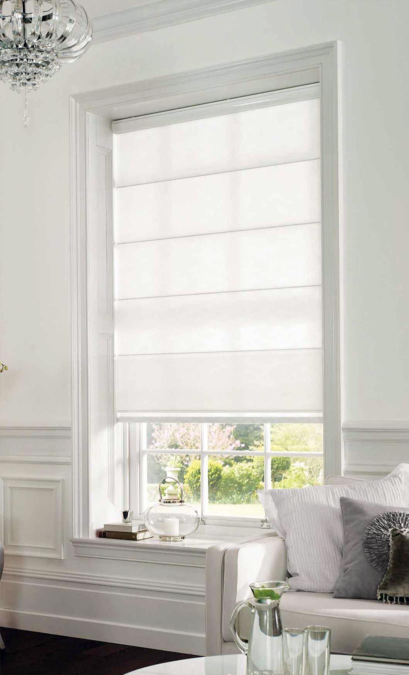 Motorised Roman Blinds Melbourne